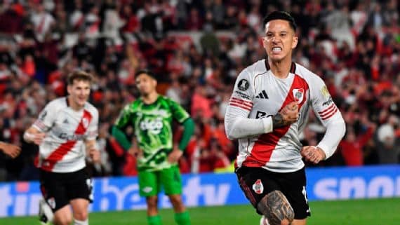 River sufrió pero venció a Libertad por penales y está en cuartos de final de la CONMEBOL Libertadores