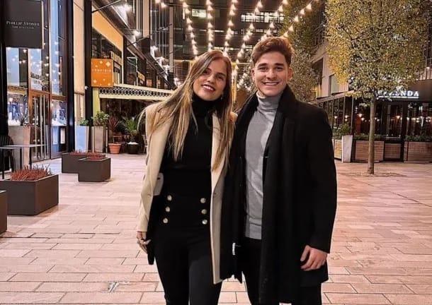 Julián Álvarez será padre: la noticia se filtró en vivo y generó revuelo