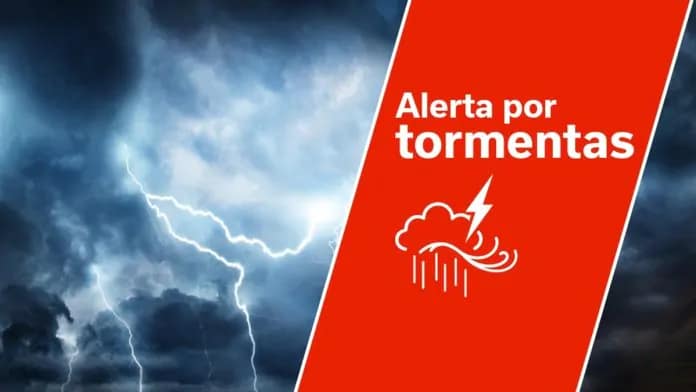 Alerta Naranja por tormentas para este Domingo 30 de Noviembre: las provincias afectadas