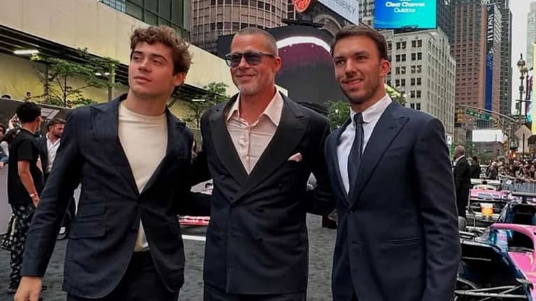 El encuentro de Franco Colapinto y Brad Pitt durante la premiere de la película de la Fórmula 1 que se volvió viral