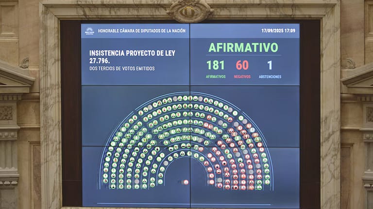 Contundente rechazo a los vetos de Milei: Diputados ratificó el financiamiento del Garrahan y las universidades