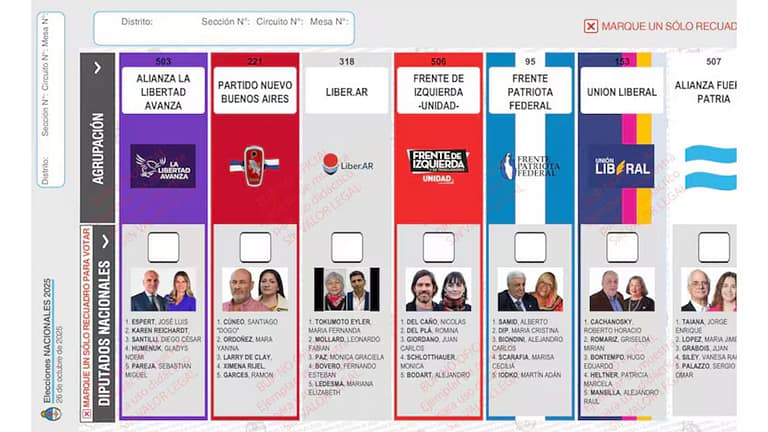 La Justicia rechazó el pedido del Gobierno para reimprimir las boletas en PBA y se mantendrá la foto de Espert